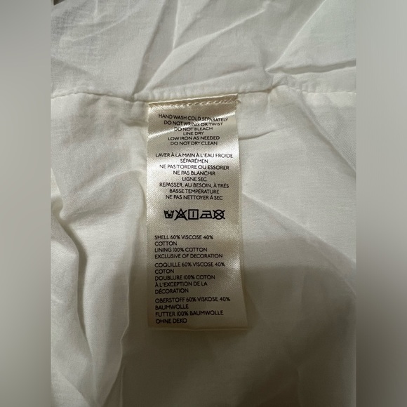 Free People Sweet Escape Midi Boho Peasant Dress in Cream Combo Size XS … - Picture 8 of 10